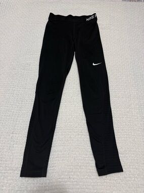 Nike Pro running black leggings, medium. 
Excellent condition